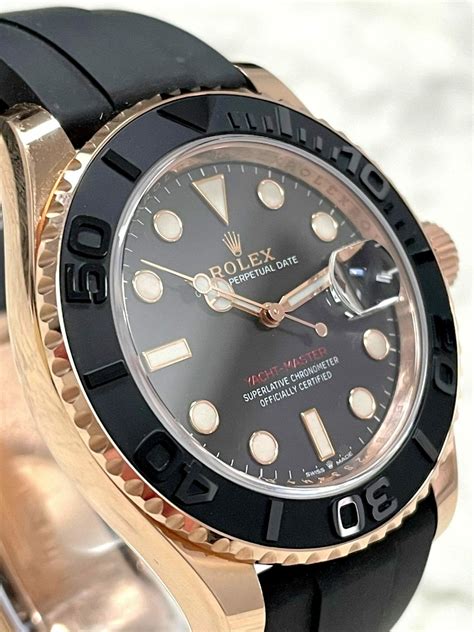 rolex yachtmaster rose gold case